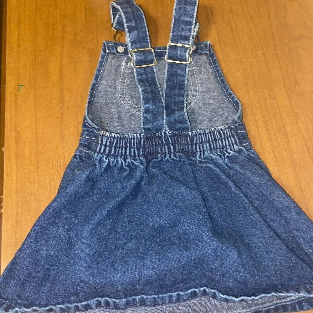 Oshkosh bib overalls dress size 12 months